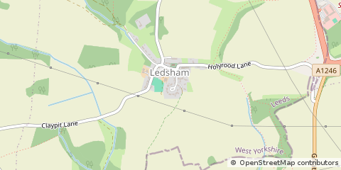 Map of Leeds