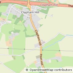 Map of Whitstable, Kent