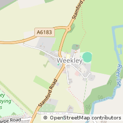 Map of Kettering, Northamptonshire