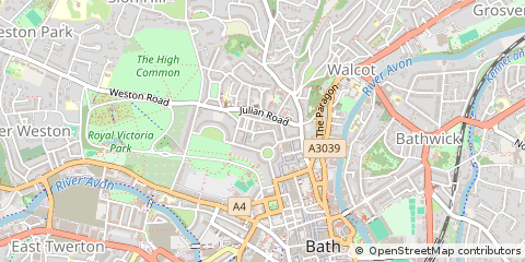 Map of Bath