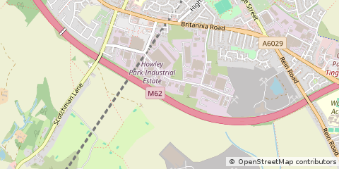 Map of Leeds