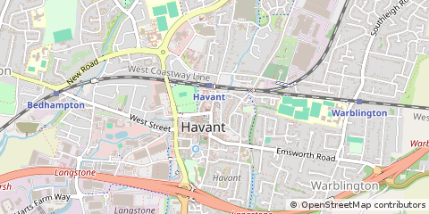 Map of Havant