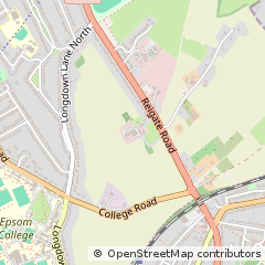 Map of Ewell, Surrey