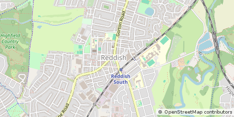 Map of Stockport