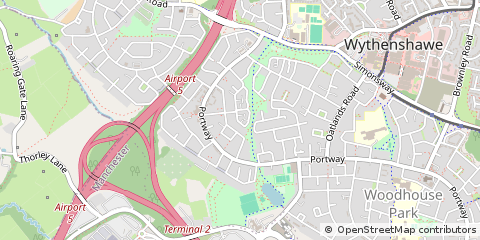Map of Manchester