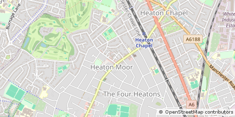 Map of Stockport