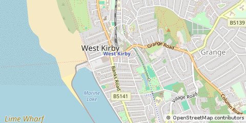 Map of West Kirby