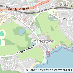 Map of ST. Austell, Cornwall