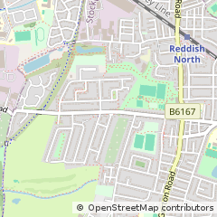 Map of Stockport