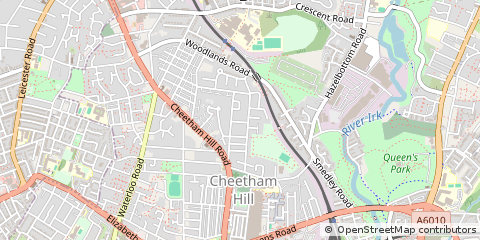 Map of Manchester