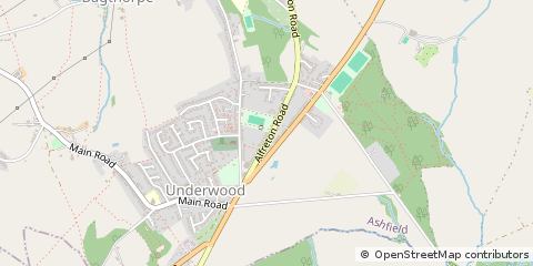Map of Nottingham