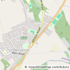 Map of Nottingham