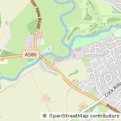 Map of Preston, Lancashire