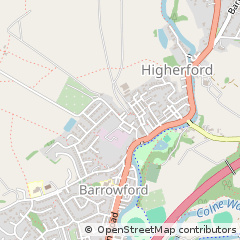 Map of Nelson, Lancashire