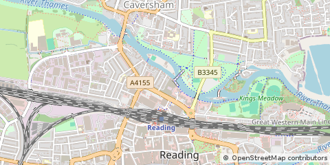 Map of Reading