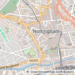 Map of Nottingham
