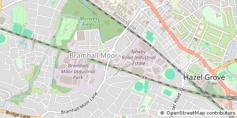 Map of Stockport