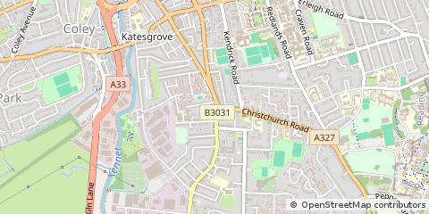 Map of Reading