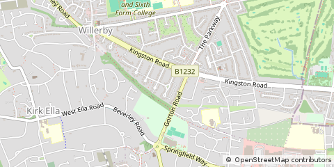 Map of Hull
