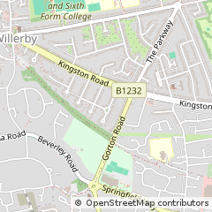Map of Hull