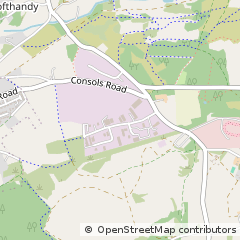 Map of Redruth, Cornwall