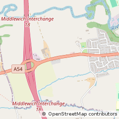 Map of Holmeschapel, Cheshire
