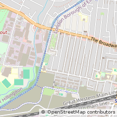 Map of Southall