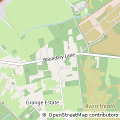 Map of Ringwood, Dorset