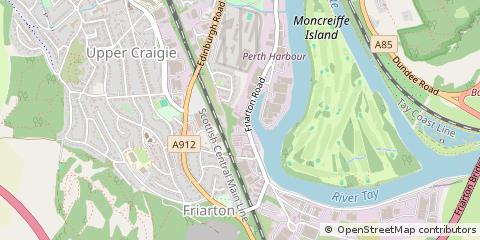 Map of Perth