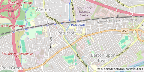 Map of Manchester