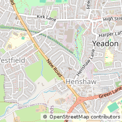 Map of Leeds