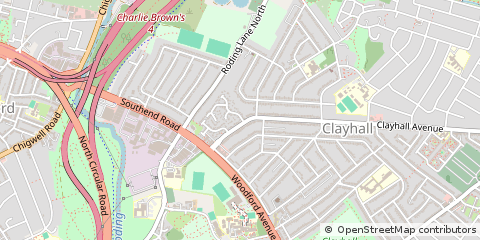 Map of Ilford