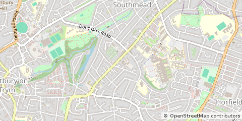 Map of Bristol, Avon