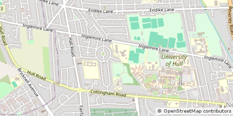 Map of Hull