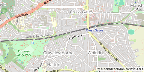 Map of Leeds