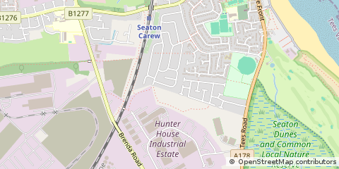Map of Hartlepool
