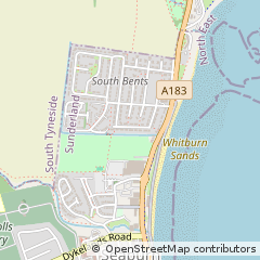 Map of Sunderland