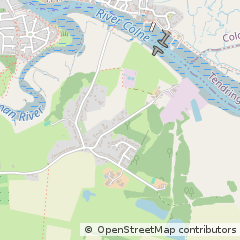 Map of Colchester