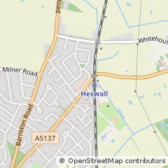 Map of Wirral, Merseyside