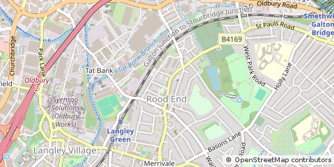Map of Oldbury