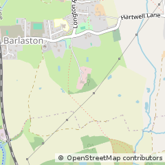 Map of Stoke-on-Trent, Staffordshire