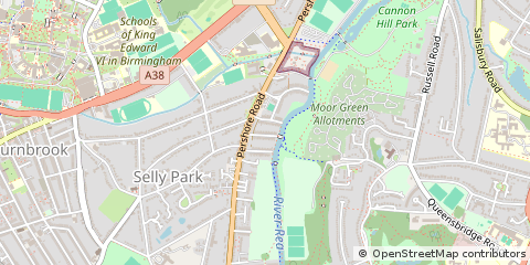 Map of Birmingham