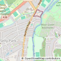 Map of Birmingham