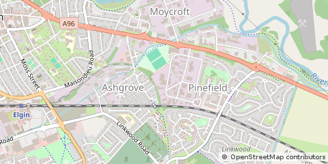 Map of Moray