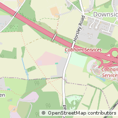 Map of Cobham