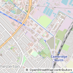 Map of Cambridge, Cambridgeshire