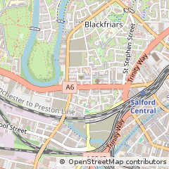 Map of Salford