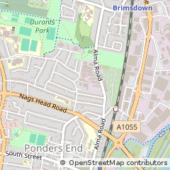 Map of Enfield