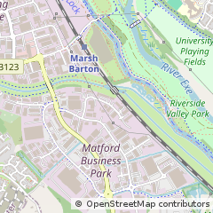 Map of Exeter, Devon