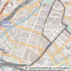 Map of Manchester